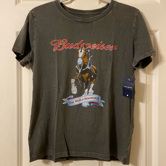 Lucky Brand Budweiser T-shirt Small - Picture 4 of 10
